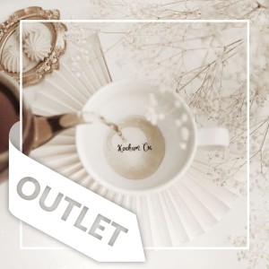 Kubek 500 ml - ZŁOTE SERCE + Kocham Cię NAPIS NA DNIE OUTLET