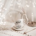 Zestaw filiżanek 250 ml - Kocham Cię Mamo, Kocham Cię Tato ZŁOTE SERCE Biały filiżanka porcelanowa Nadzwyczajnie.pl ze złotym sercem i napisem filiżanek 250 ml - Kocham Cię Mamo, Kocham Cię