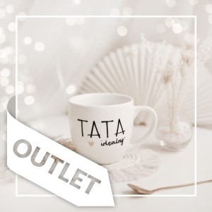 Kubek 300 ml - Tata idealny ZŁOTE SERCE OUTLET