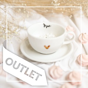 Filiżanka 250 ml ze spodkiem - Mąż ZŁOTE SERCE OUTLET