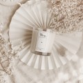 Świeca sojowa w szklance 180 ml - napis Mamo jesteś wyjątkowa o zapachu róży dla mamy na Dzień Matki Świeca sojowa w szklanym słoiku ze złotym zdobieniem sojowa w szklance 180 ml - Mamo Jesteś wyjątkowa - Róża