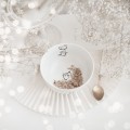 Miska - Trzy małe kotki ZŁOTE SERCE Eleganckie opakowanie prezentowe produktu porcelanowego ze złotym sercem Nadzwyczajnie.pl — Miska - Trzy małe kotki
