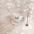 Biała Filiżanka Porcelanowa z Personalizacją 350 ml - Imiona Dzieci dla Nauczycielki na Każdą Okazję Filiżanka porcelanowa ze złotym zdobieniem Biała Filiżanka Porcelanowa z Personalizacją 350 ml - Imiona Dzieci dla