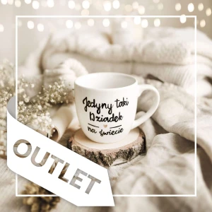 Kubek 300 ml - Jedyny taki dziadek na świecie ZŁOTE SERCE OUTLET