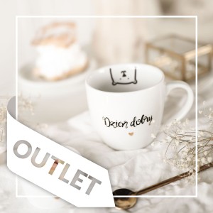 Kubek 300 ml - Dzień dobry misiu ZŁOTE SERCE OUTLET