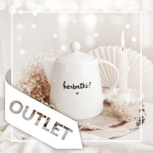 Dzbanek 1 litr - Herbatki ZŁOTE SERCE OUTLET