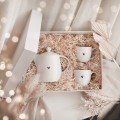Pakowanie na Prezent Duże - Eleganckie Ozdobne Opakowanie dla Obdarowanej Osoby na Każdą Okazję Produkt porcelanowy ze złotym zdobieniem Pakowanie na Prezent Duże - Eleganckie Ozdobne Opakowanie dla Obdarowanej Osoby