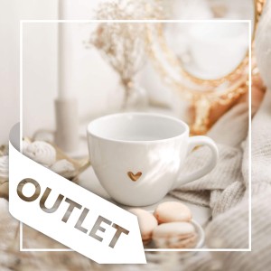 Kubek 500 ml - ZŁOTE SERCE OUTLET
