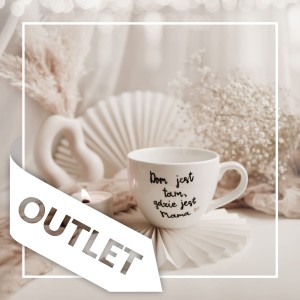 Kubek 500 ml - Dom jest tam, gdzie jest mama ZŁOTE SERCE OUTLET