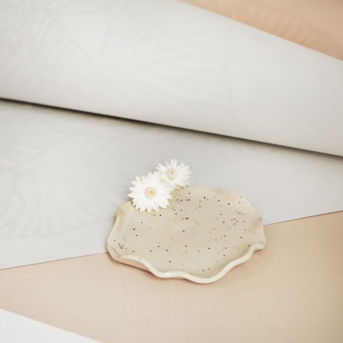 Podstawka pod kubek/na drobiazgi - glina ciemna