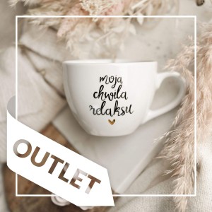 Kubek 500 ml - Moja chwila relaksu OUTLET