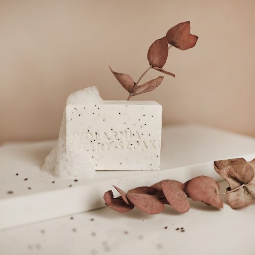 Mydło w kostce - Marcepan z makiem 110g