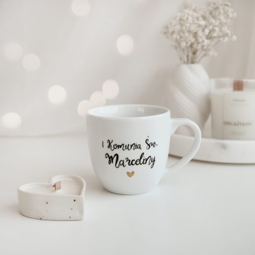 Kubek 300 ml - I Komunia Święta + Imię