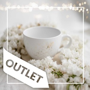 Kubek 500 ml - nakrapiany złotem OUTLET