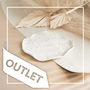 Podstawka pod kubek/na drobiazgi - glina jasna OUTLET