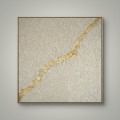 Milky Way II 80x80 - NA ZAMÓWIENIE - wybierz rozmiar - obraz strukturalny ze złotem, abstrakcja, ręcznie malowany Produkt porcelanowy ze złotym zdobieniem Milky Way II 80x80 - NA ZAMÓWIENIE - wybierz rozmiar - obraz strukturalny ze
