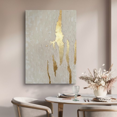 Light II 70x100 - NA ZAMÓWIENIE - wybierz rozmiar - obraz strukturalny ze złotem, abstrakcja, ręcznie malowany