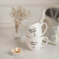 Kubek 300 ml - Kocham Cię Babciu + Imię ZŁOTE SERCE Eleganckie opakowanie prezentowe kubka porcelanowego ze złotym sercem Nadzwyczajnie.pl — Kocham Cię Babciu + Imię