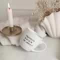 Kubek 300 ml - NAJLEPSZY DZIADEK NA ŚWIECIE ZŁOTE SERCA Kubek porcelanowy ze złotym zdobieniem NAJLEPSZY DZIADEK NA ŚWIECIE ZŁOTE SERCA Nadzwyczajnie.pl — widok z boku na białym tle