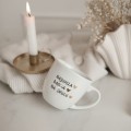 Kubek 300 ml - NAJLEPSZA BABCIA NA ŚWIECIE ZŁOTE SERCA Kubek porcelanowy ze złotym zdobieniem NAJLEPSZA BABCIA NA ŚWIECIE ZŁOTE SERCA Nadzwyczajnie.pl — widok z boku na białym tle