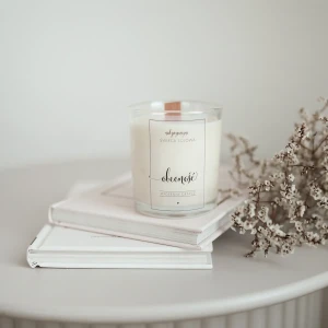 Świeca sojowa w szklance 180 ml - Obecność WIOSENNY DESZCZ