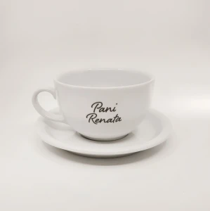 Personalizowana filiżanka ze spodkiem 350 ml 343/43 outlet