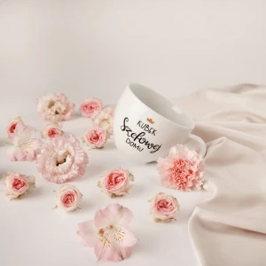 Kubek 500 ml - Kubek szefowej domu + Złota korona