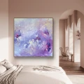 Kwiaty o świcie 130x130 - pastelowy, kolorowy obraz do salonu, sypialni, nowoczesny obraz na ścianę, dekoracja wnętrz, ręcznie malowany obraz abstrakcyjny na płótnie w odcieniach fioletu, różu, błękitu, beżu aa85c740-77c6-11f1-aa47-fd0783bb9c24.JPG