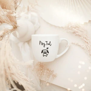 Kubek porcelanowy 300 ml - Psy Tul