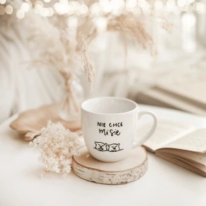 Kubek porcelanowy 300 ml - Nie chce mi sie