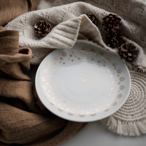 Talerz deserowo-śniadaniowy 20 cm - Parisian chic