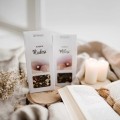 Herbata zielona 50g - Radość Produkt porcelanowy ze złotym zdobieniem Herbata zielona 50g - Radość Nadzwyczajnie.pl — widok z boku na białym tle