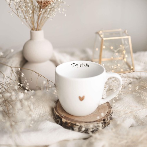Kubek 300 I'm yours ZŁOTE SERCE