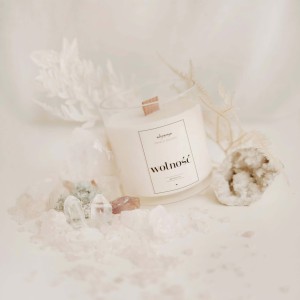 Świeca sojowa w szklance 450 ml - Wolność PROSECCO