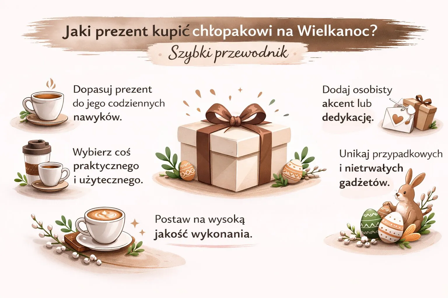 Jaki prezent kupić chłopakowi na Wielkanoc? Szybki przewodnik