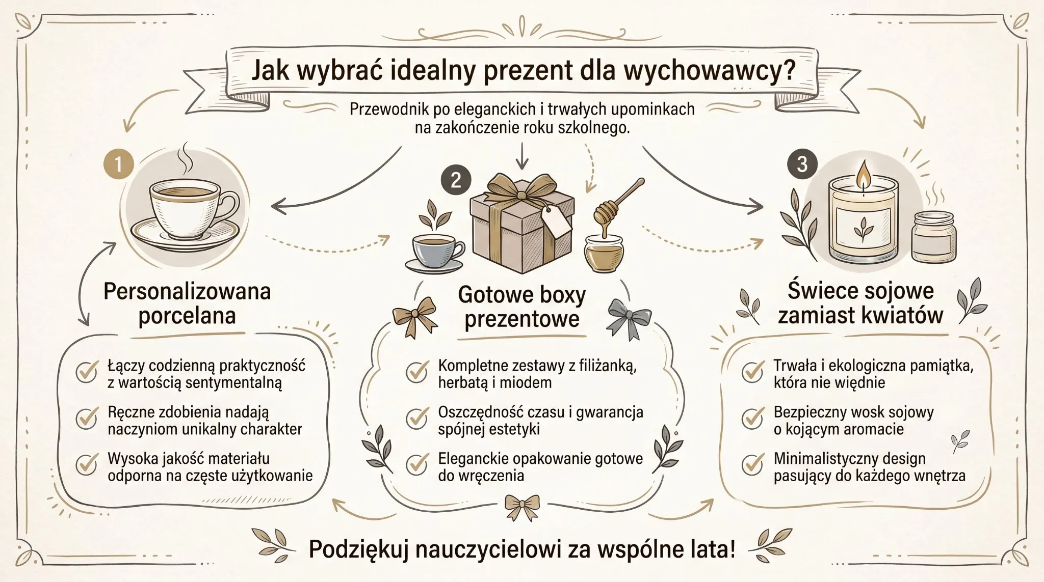Jak wybrać idealny prezent dla wychowawcy?