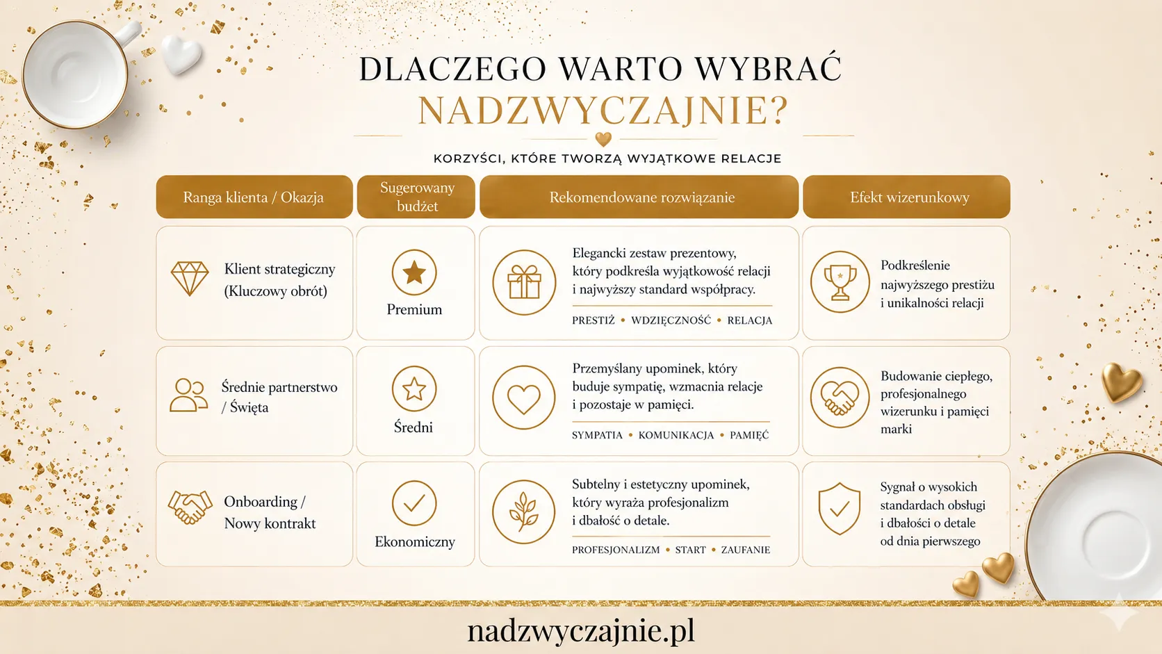Dlaczego warto wybrać Nadzwyczajnie?