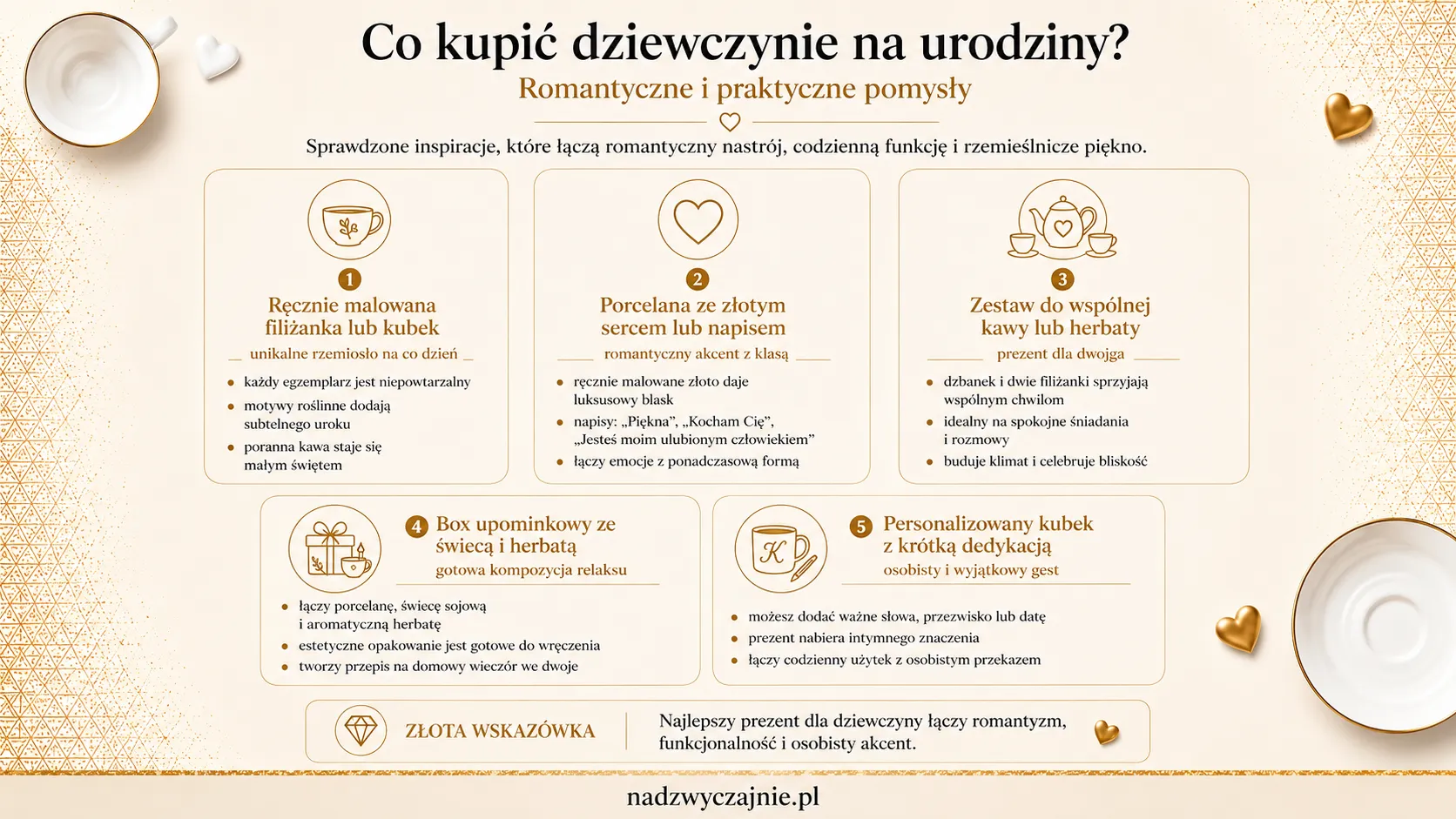 Co kupić dziewczynie na urodziny? Romantyczne i praktyczne pomysły