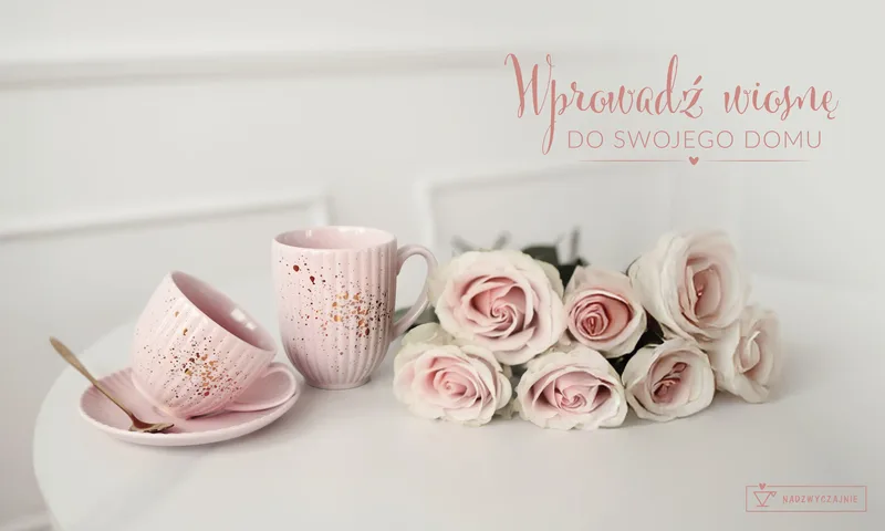 różowa kolekcja porcelany